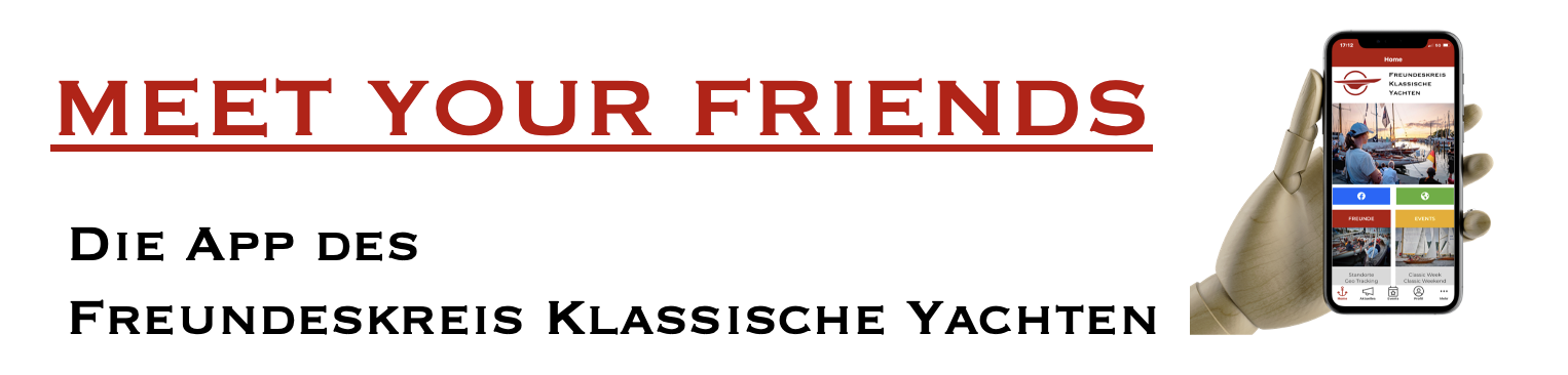 Die App des Freundeskreis Klassische Yachten